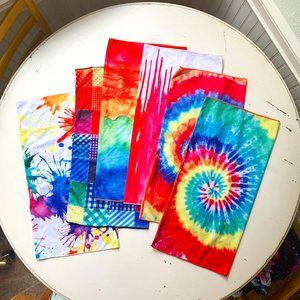 Pack of 6 Rainbow Neck Gaiters - OS